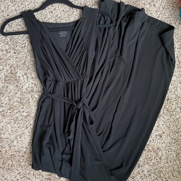 Liz Lange maternity and nursing black dress XS - Picture 2 of 10